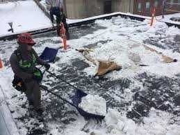 Odśnieżanie dachów