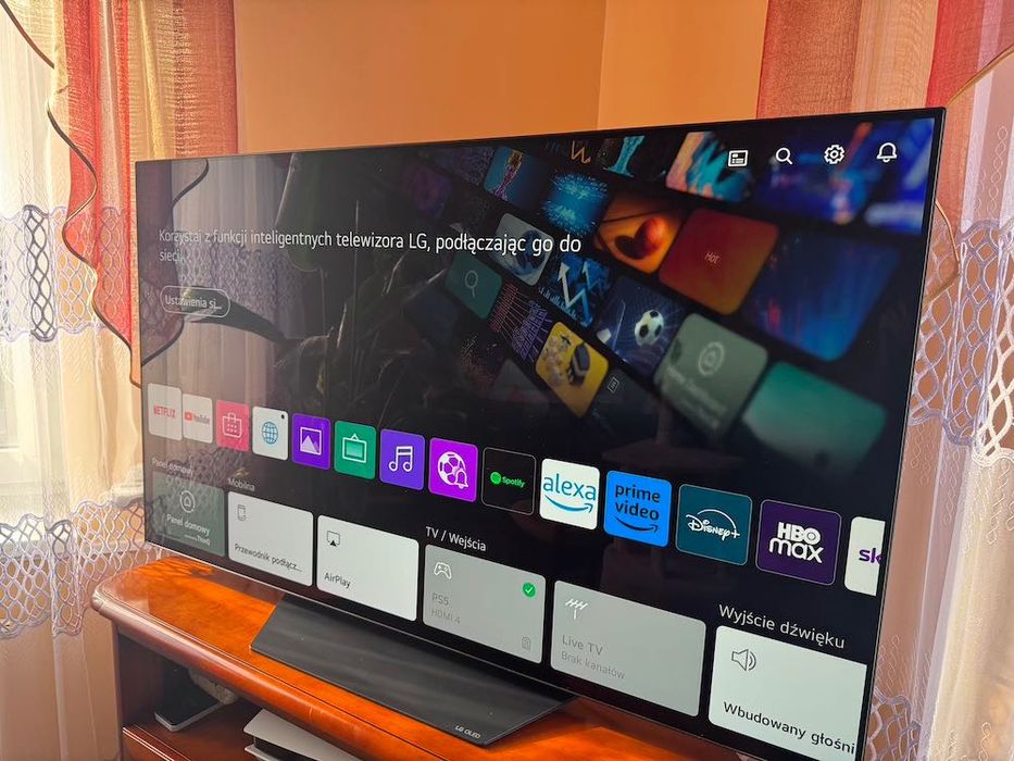Telewizor LG OLED55BX3LB – 55″ - oled - 55BX – stan idealny, prawie NIEUŻYWANY - JAK NOWY