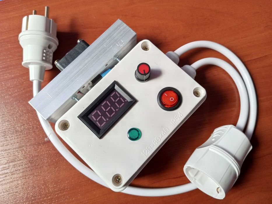 Диммер.Регулятор мощности температуры.6квт.Для тэнов.