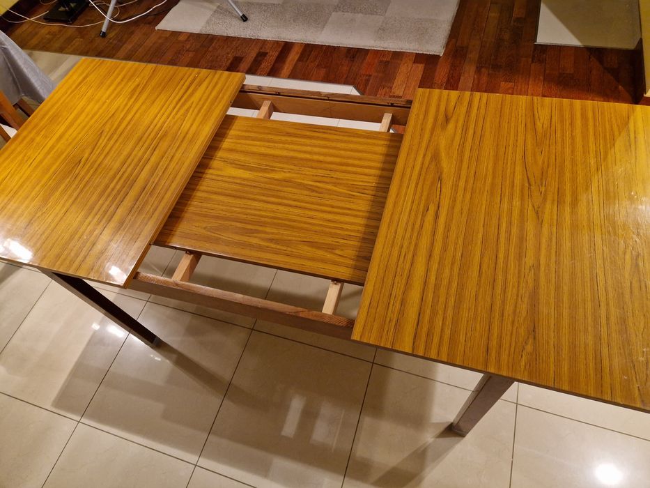 Stół rozkładany z PRL