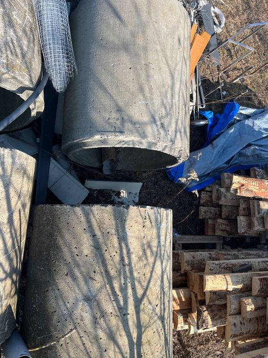 Kręgi betonowe do studni używane