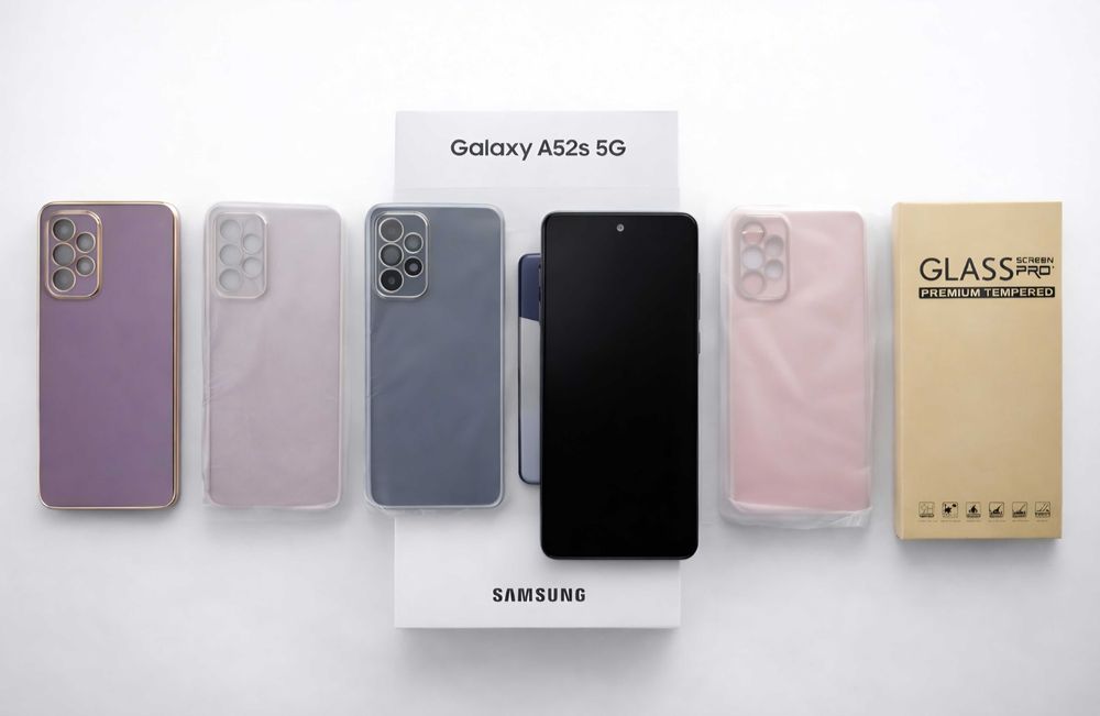 Samsung Galaxy A52s 5G – Impecável + Capas + Vidro