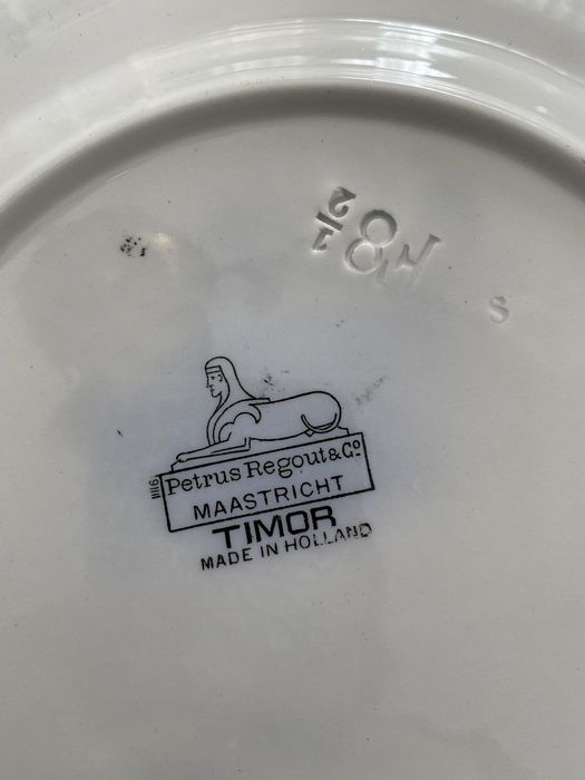 Prato P.Regout,Maastrich, serie rara Timor