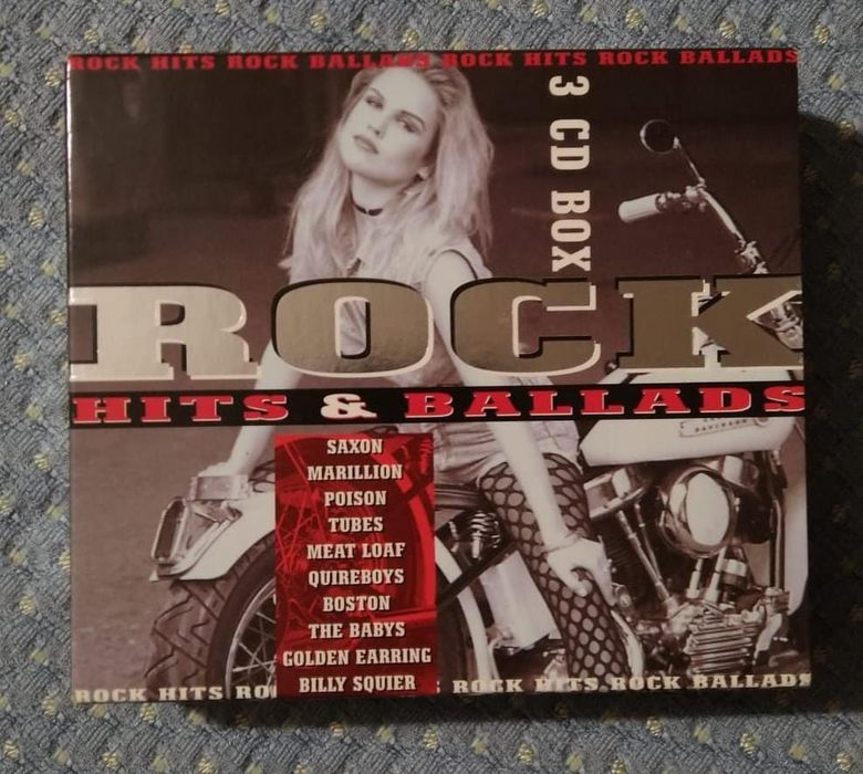 "Rock - Hits and Balads" 3 CD Box 1966 - Como NOVO!