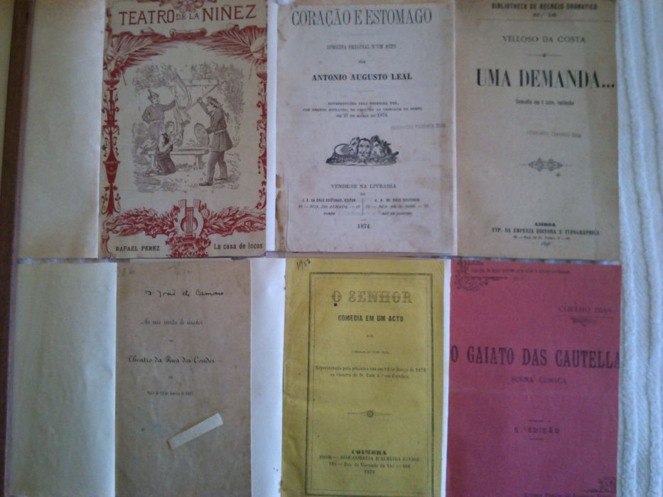 Literatura de Cordel, peças de teatro e outros Sec XIX e XX, 5 artigos