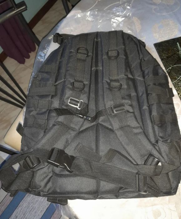 Mochilas tática, preta 50lt