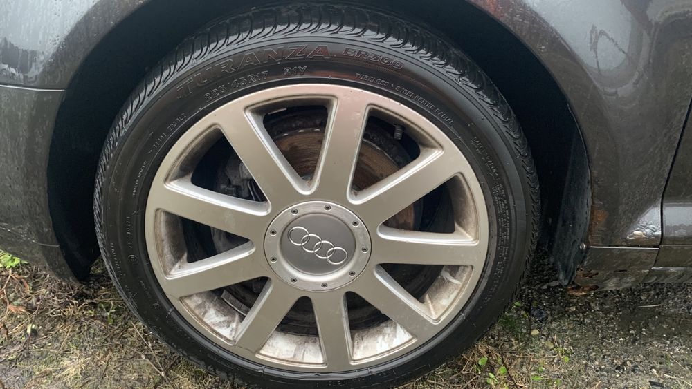 ALUFELGI SLINE 17’ 5x112 ET56 OPONY Audi A3 8P S3 A4 A6