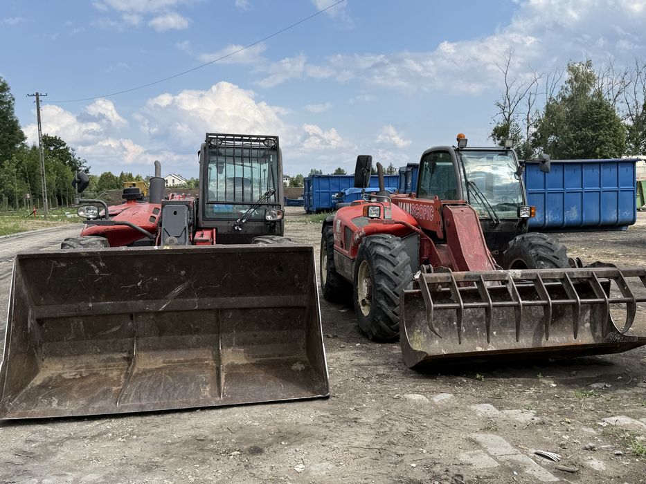 Uslugi ładowarką teleskopową , usłgi koparką , transptr ziemi kamienia