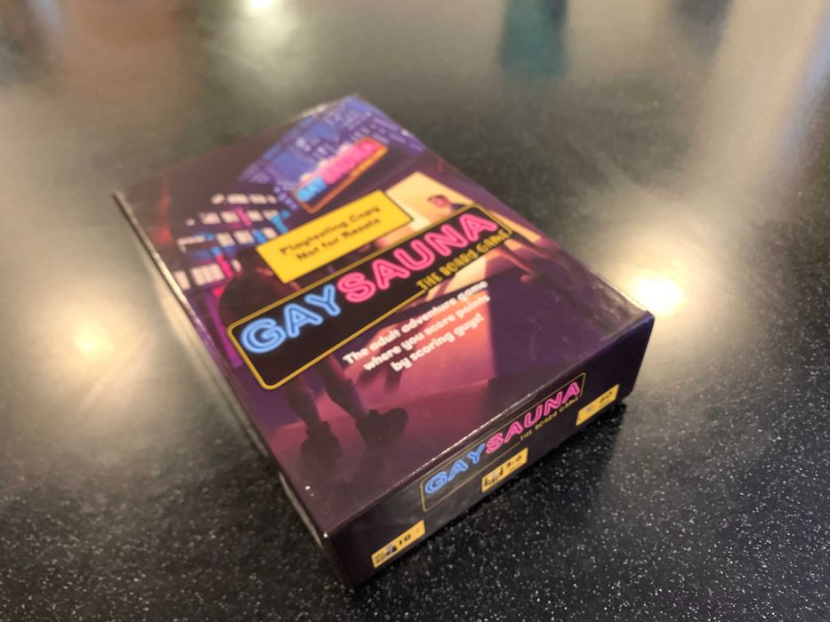 gay sauna board game jogo tabuleiro