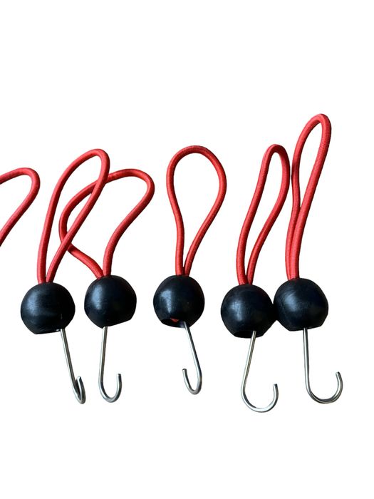 Gumka elastyczna mocujaca plandeki 10cm z haczykiem