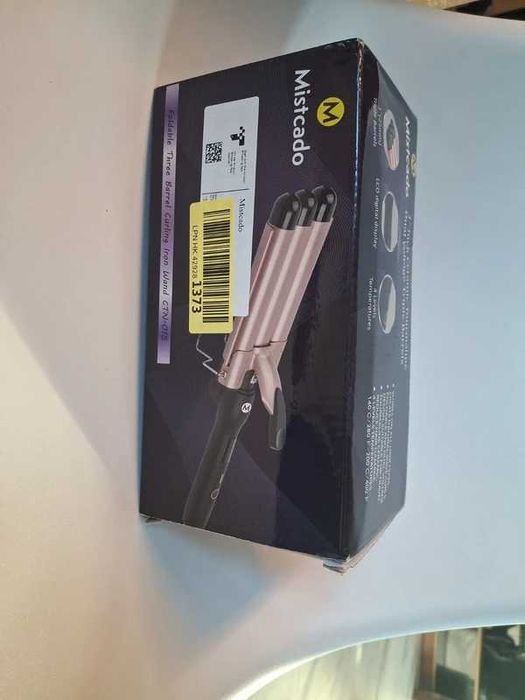 lokówka falownica ceramiczna z turmalinem Składana i kompatybilna