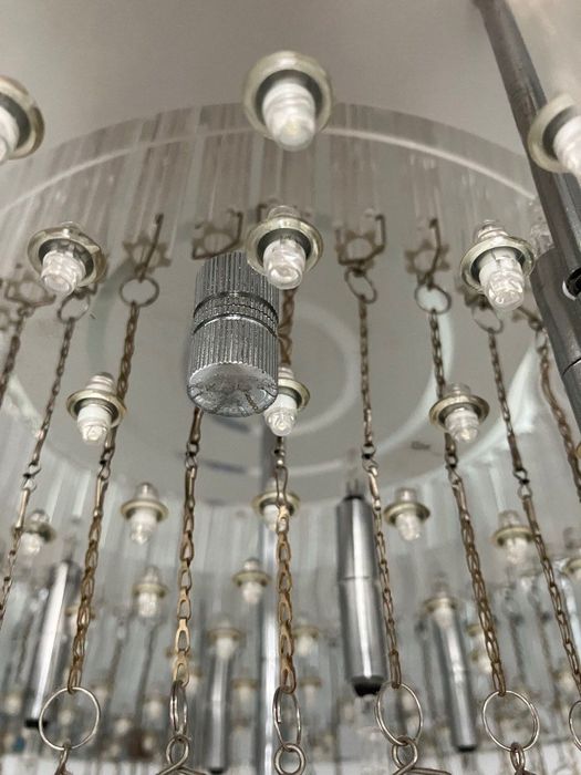 Zyrandol Plafon LED z pilotem