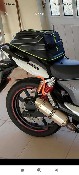 Mochila de moto para capacete