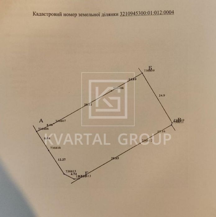 Продаж земельної ділянки під забудову  13 соток в Бучі
