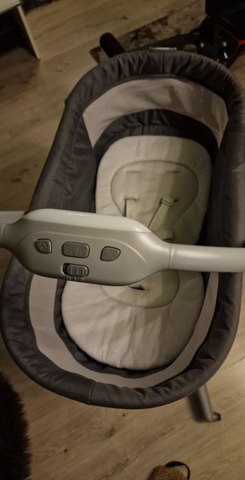 Chicco, Baby Hug 4in1 Air, kołyska, leżaczek, krzesełko, Dark Grey