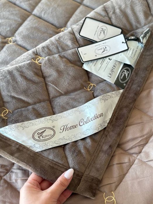 Суперціна! Велюрове покривало на ліжко велюровое покрывало