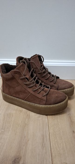 Botki Ferretto rozm.36 zamszowe