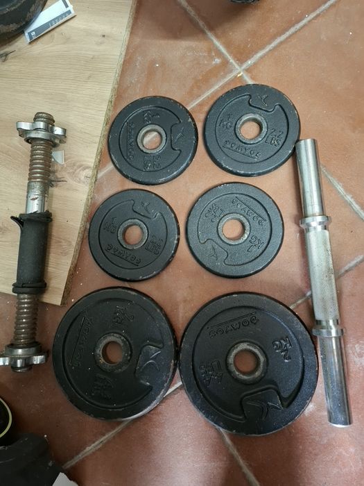 Discos barras de Musculação