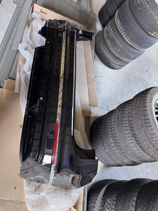 Задній бампер (R-line) VW Tiguan 2016-2019