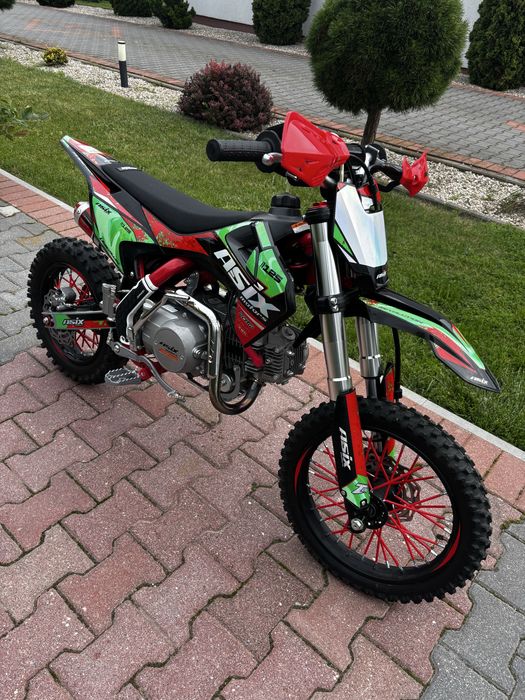 Asix DK 125 - koła 14/12 - mocny - jak nowy - manual