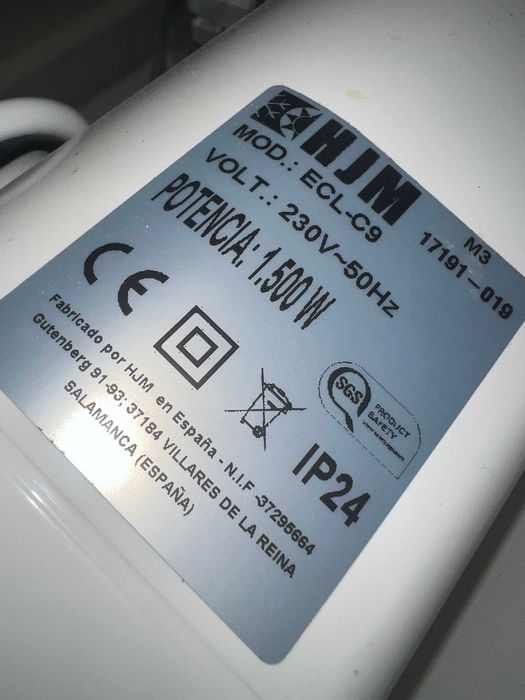 4 Emissores térmicos: 2x Emissor HJM ECL-C9 + 2x ECL-C6