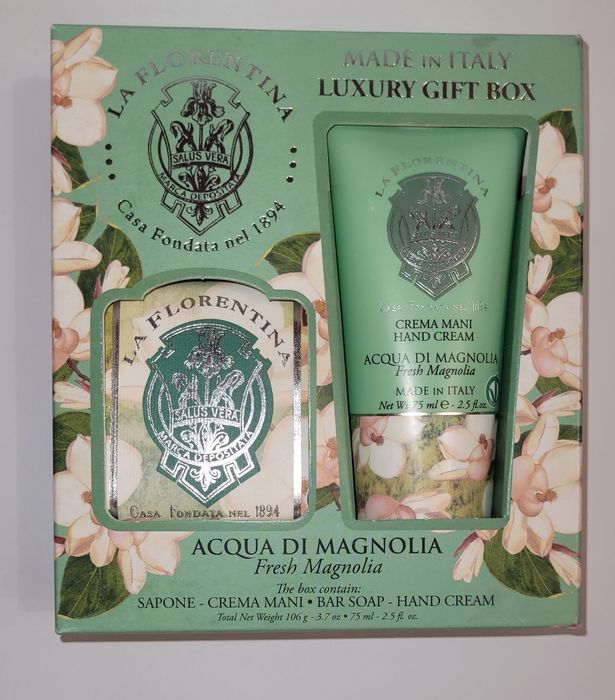 Подарунковий набір La Florentina Luxury Gift Box з ароматом магнолії.