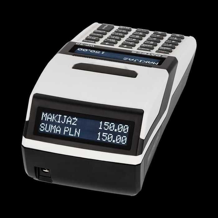 NOWA KASA FISKALNA DATECS WP-50 Online + Fiskalizacja + Programowanie LAN WIFI GSM