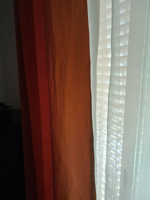 Conjunto cortinas com varão
