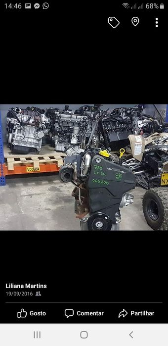 MOTOR RENAULT  K9KP732