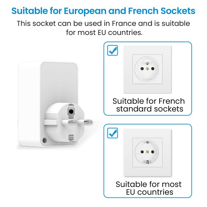 Умная розетка WiFi Tuya smart life,мониторинг потребления,Alexa Google