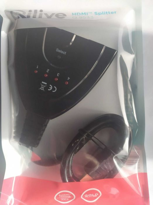 Rozdzielacz Splitter HDMI 1-4