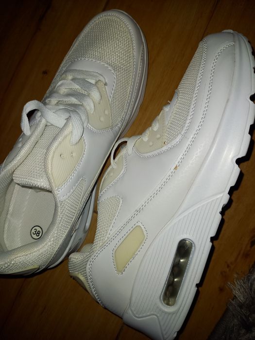 Sportowe buty damskie snikersy rizm38biel