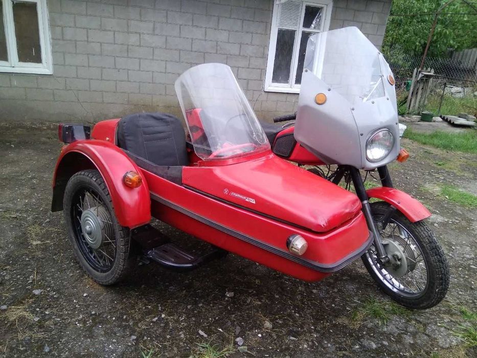 Мотоцикл ИЖ 1991 г, пробег 21000, с коляской, заводской комплект