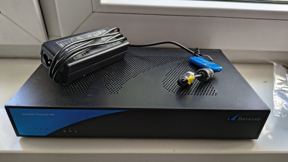 Firewall sprzętowy Barracuda CloudGen Firewall F80a