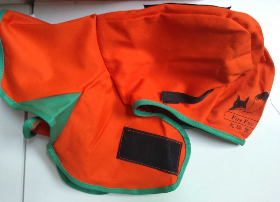 Touca boné de soldagem. Cogula proteção de chama, capuz EPI