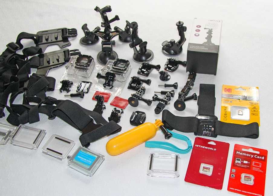 Cases, suction cups, lids, batteries for GoPro64283895853443123