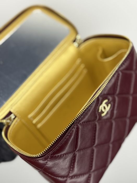 Сумочка бордо шкіра