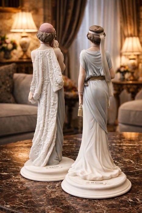 Фарфор Коллекционная пара Belcari DEAR 1987 – Италия – 25 см