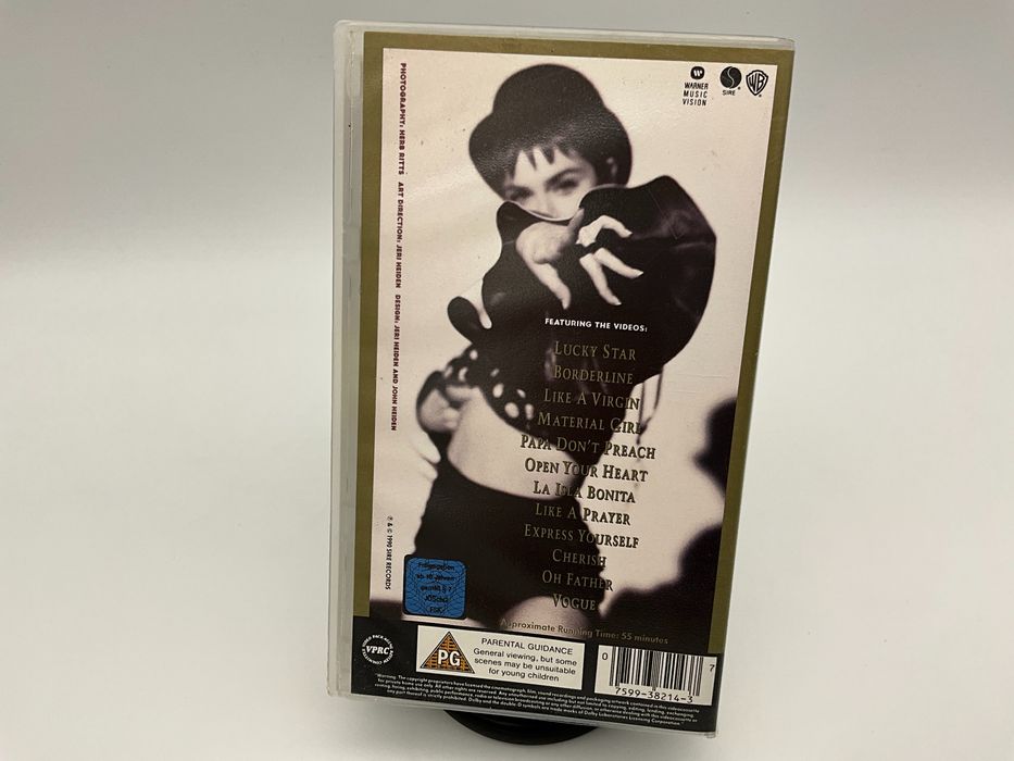 Madonna The Immaculate Collection VHS, Muzyczny 1990