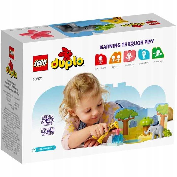LEGO Duplo 10971 Dzikie Zwierzęta Afryki Klocki 2+  *NOWE*