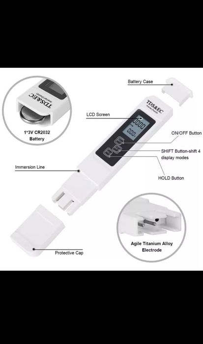 Testador Digital Qualidade da Água NOVO