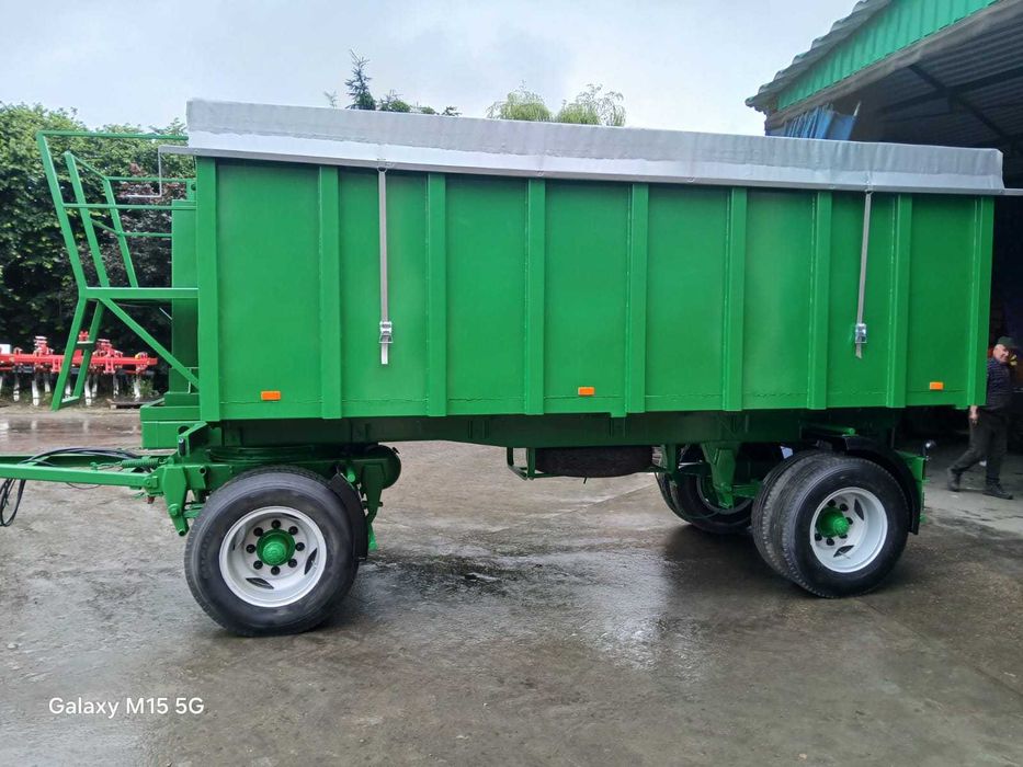 Przyczepa  rolnicza wywrotka, zamiana