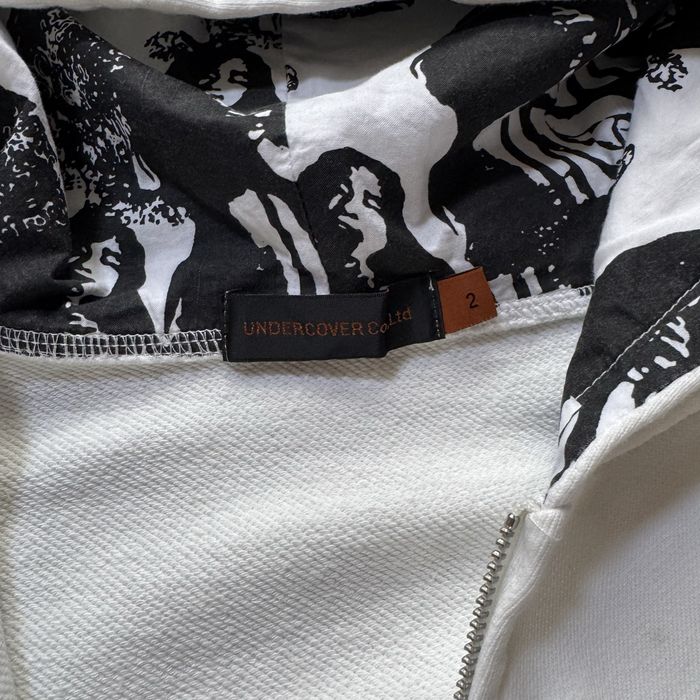 Зип худи Undercover белое slim fit archive: 2 500 грн. - Худи
