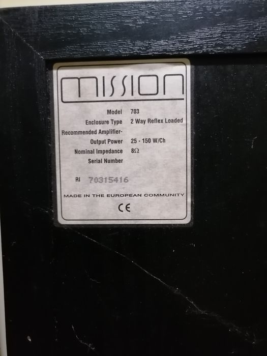 Colunas Hi-Fi Mission