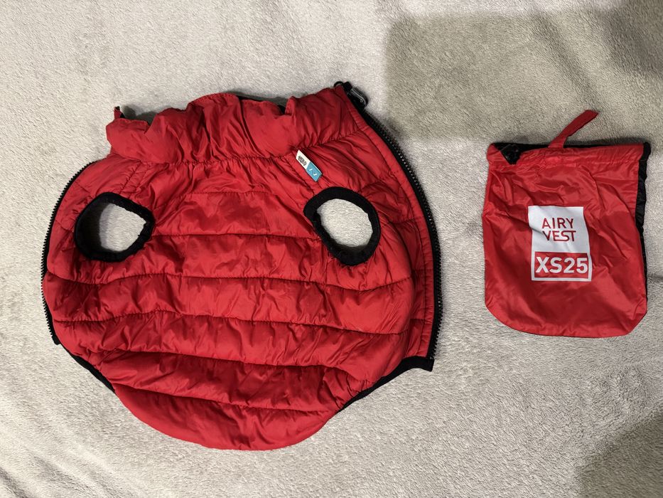 AiryVest XS25 Двостороння куртка жилетка для собак