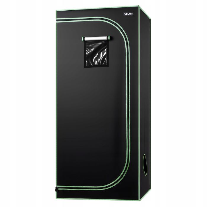 Namiot do uprawy VEVOR 80X80X180 cm growbox 600D wysoce odblaskowy