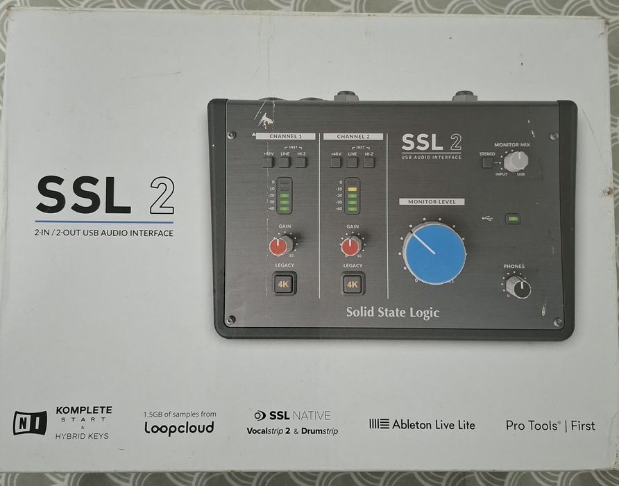 Interface de áudio SSL 2