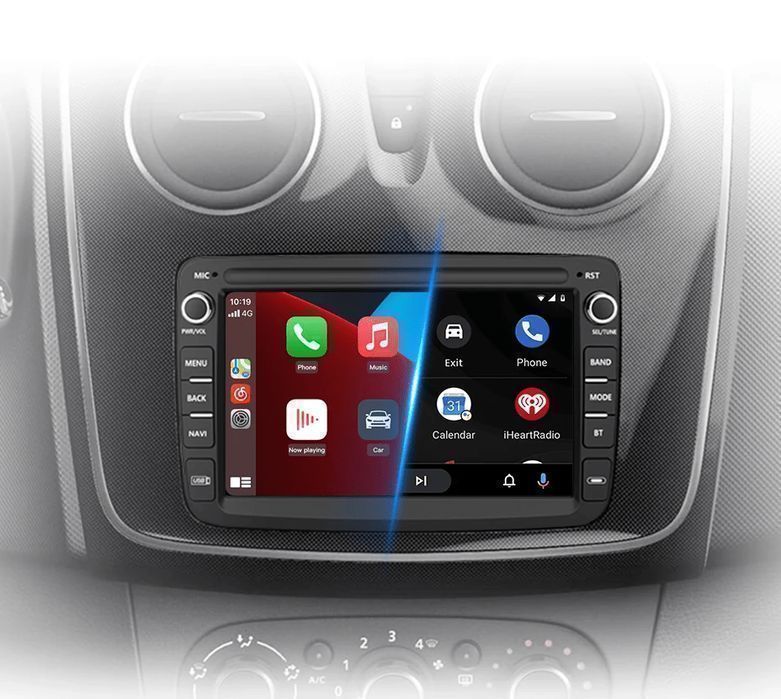 Renault Dacia Duster Sandero Captur – Radio Android 15 7" CarPlay Android Auto GPS Nawigacja Stacja Multimedialna WiFi Bluetooth PL 1GB/32GB