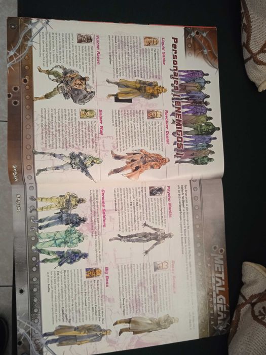 Vendo revista/guia do videojogo Metal Gear  Solid