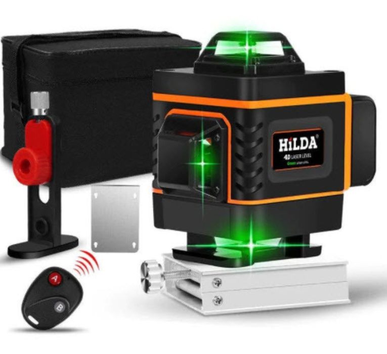 Лазерный уровень pracmanu (hilda) 4d мини откалиброван